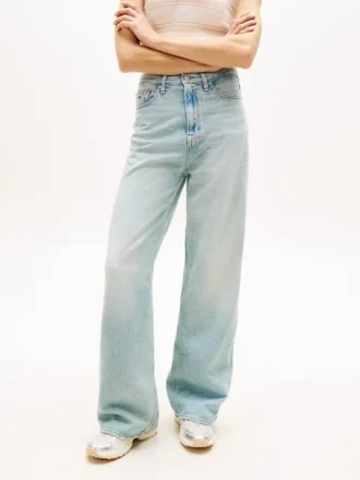 Jeans à taille haute et jambes larges Tommy Jeans