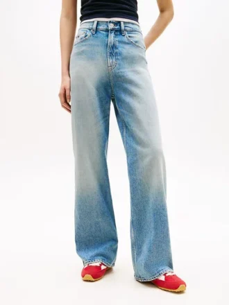 Jeans taille haute à jambes larges Tommy Jeans