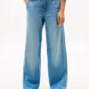 Jeans utilitaires stretch à jambes larges pour enfants Jeans utilitaires stretch à jambes larges pour enfants