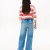 Jeans utilitaires stretch à jambes larges pour enfants Jeans utilitaires stretch à jambes larges pour enfants