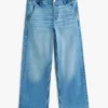 Jeans utilitaires stretch à jambes larges pour enfants Jeans utilitaires stretch à jambes larges pour enfants