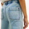 Jeans évasés à poches plaquées pour enfants Jeans évasés à poches plaquées pour enfants