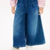 Jupe-culotte en denim pour enfant Jupe-culotte en denim pour enfant