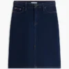 Jupe en denim à ceinture Jupe en denim à ceinture