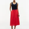 Jupe midi en lin Jupe midi en lin