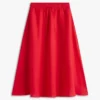 Jupe midi en lin Jupe midi en lin