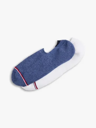 Lot de 2 paires de chaussettes invisibles imprimées