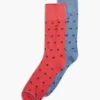 Lot de 2 paires de chaussettes à logo H Lot de 2 paires de chaussettes à logo H