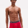 Lot de 3 boxers en coton stretch Lot de 3 boxers en coton stretch