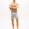 Lot de 3 boxers en coton stretch Lot de 3 boxers en coton stretch
