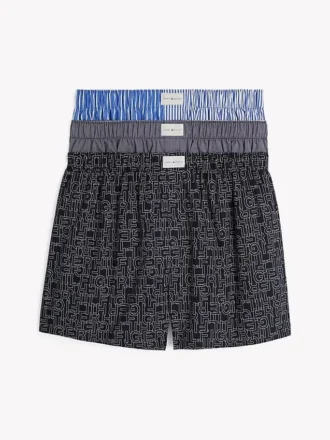 Lot de 3 boxers à logo tissé