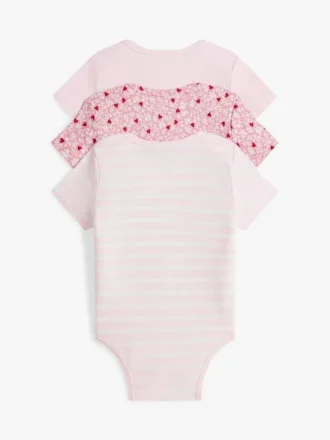 Lot de 3 grenouillères extensibles pour bébés