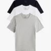 Lot de 3 maillots de corps à col rond Cotton Classics Lot de 3 maillots de corps à col rond Cotton Classics