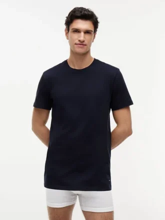 Lot de 3 maillots de corps à col rond Cotton Classics