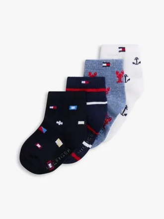 Lot de 3 paires de chaussettes marines pour bébés