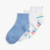 Lot de 3 paires de chaussettes mi-mollet Color Mix pour enfants Lot de 3 paires de chaussettes mi-mollet Color Mix pour enfants