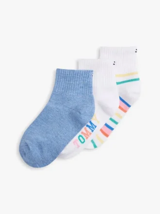 Lot de 3 paires de chaussettes mi-mollet Color Mix pour enfants
