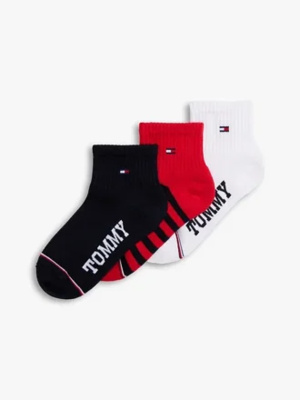 Lot de 3 paires de chaussettes mi-mollet pour enfants