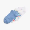 Lot de 3 paires de chaussettes multicolores pour enfants