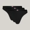 Lot de 3 strings Tommy Jeans avec logo drapeau Lot de 3 strings Tommy Jeans avec logo drapeau