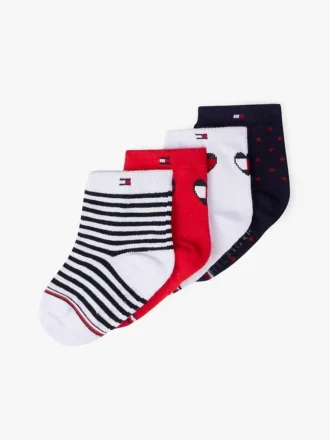 Lot de 4 paires de chaussettes pour bébés