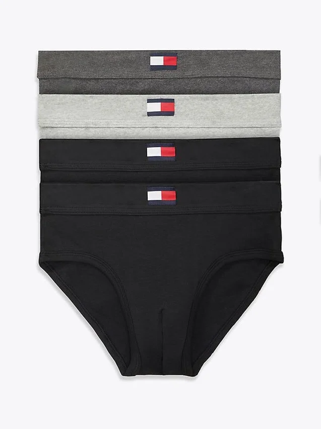 Lot de 4 slips taille basse Cotton Classics Lot de 4 slips taille basse Cotton Classics