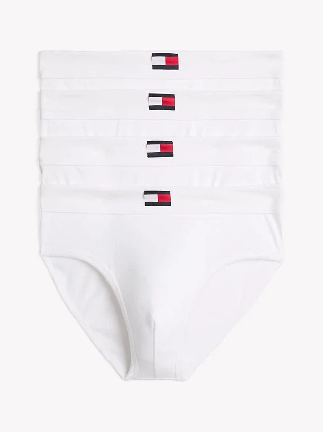 Lot de 4 slips taille basse Cotton Classics Lot de 4 slips taille basse Cotton Classics