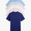Lot de 5 maillots de corps à col rond Cotton Classics Lot de 5 maillots de corps à col rond Cotton Classics