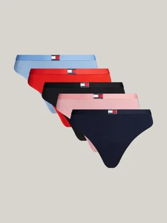 Lot de 5 strings avec logo drapeau