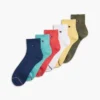 Lot de 6 paires de chaussettes mi-mollet Lot de 6 paires de chaussettes mi-mollet