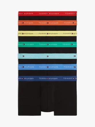 Lot de 7 boxers à ceinture multicolore Lot de 7 boxers à ceinture multicolore