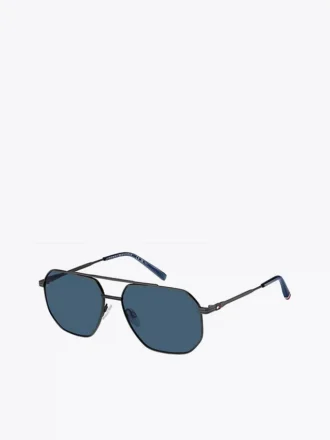Lunettes de soleil à monture géométrique de type « navigator »