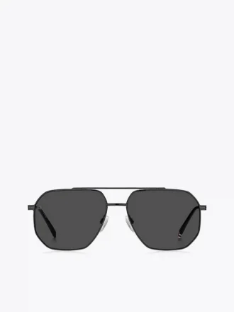 Lunettes de soleil à monture géométrique de type « navigator »