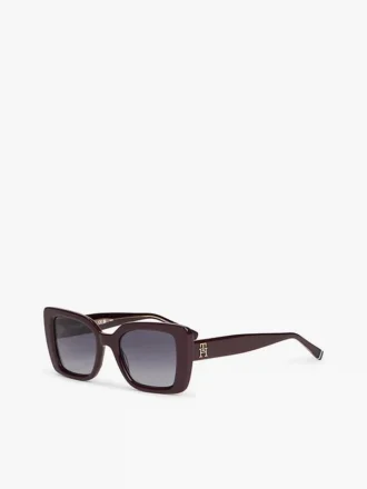 Lunettes de soleil à monture papillon audacieuse