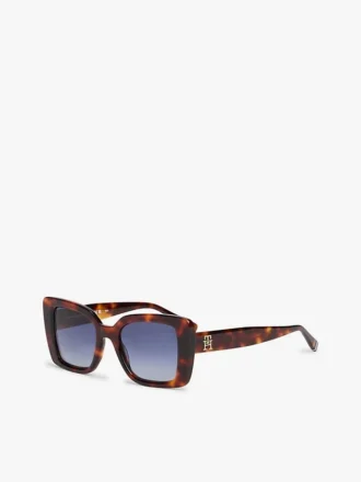 Lunettes de soleil à monture papillon audacieuse