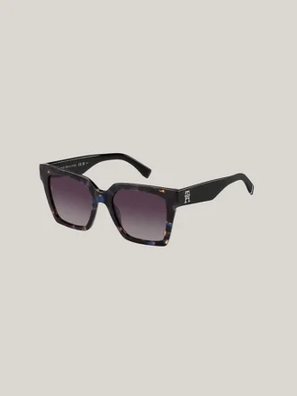 Lunettes de soleil papillon oversize avec logo TH