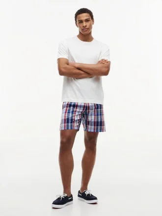Madras 7″ Short à coupe classique Madras 7″ Short à coupe classique