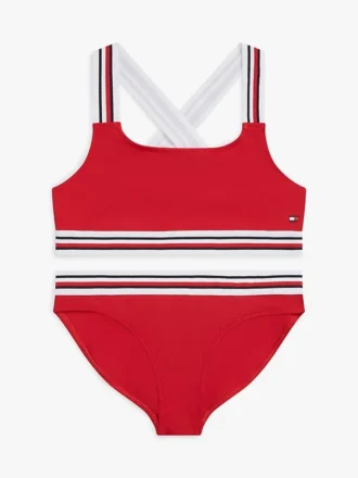 Maillot de bain 2 pièces Signature Stripe pour enfants