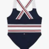 Maillot de bain 2 pièces Signature Stripe pour enfants Maillot de bain 2 pièces Signature Stripe pour enfants