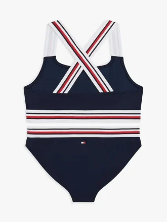Maillot de bain 2 pièces Signature Stripe pour enfants
