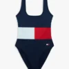 Maillot de bain une pièce à blocs de couleur Maillot de bain une pièce à blocs de couleur