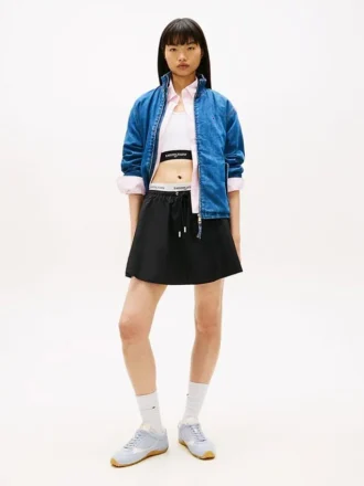 Mini-jupe Tommy Jeans à bandeau logo Mini-jupe Tommy Jeans à bandeau logo