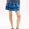 Mini-jupe à volants en chambray Tommy Jeans Mini-jupe à volants en chambray Tommy Jeans