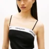 Mini-robe en ponte avec bandeau logo Tommy Jeans Mini-robe en ponte avec bandeau logo Tommy Jeans