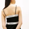 Mini-robe en ponte avec bandeau logo Tommy Jeans Mini-robe en ponte avec bandeau logo Tommy Jeans