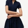 Mini-robe polo en mélange de matières Tommy Jeans Mini-robe polo en mélange de matières Tommy Jeans