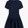 Mini-robe polo en mélange de matières Tommy Jeans Mini-robe polo en mélange de matières Tommy Jeans