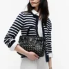 Mini sac fourre-tout en cuir tressé