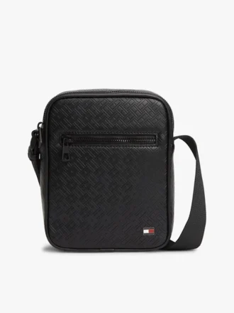 Mini sac reporter à motif drapeau intégral