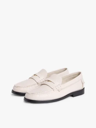 Mocassins en cuir lisse